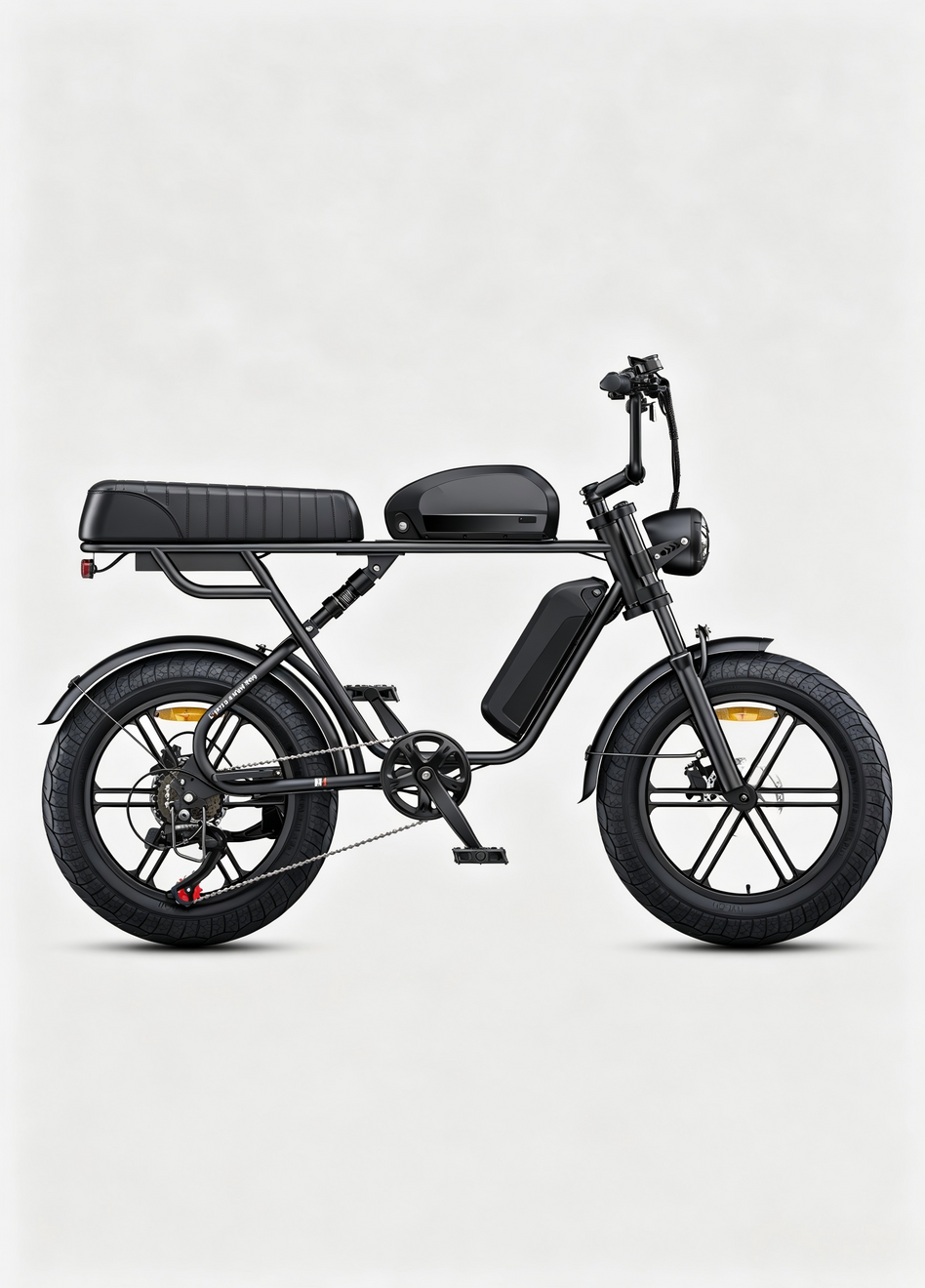 Rower elektryczny w stylu motocykla M1