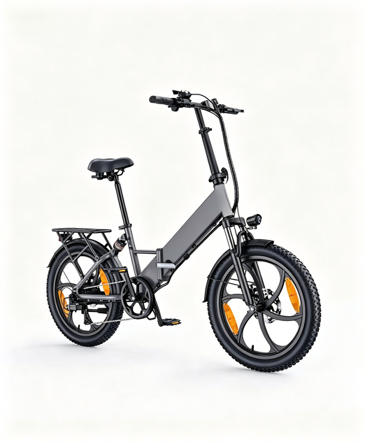 Hillmiles Mile 2 Vielseitiges faltbares E-Bike | 250W Motor | 42Nm Drehmoment | 100km Reichweite